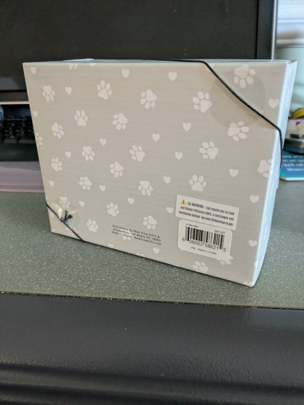 Best of Breed Pet Photo Clip & Decorative Succulent Set - White & Gray - Picture 5 of 5